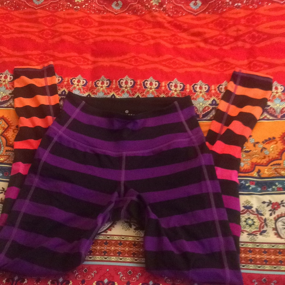 Stripped athleta leggings